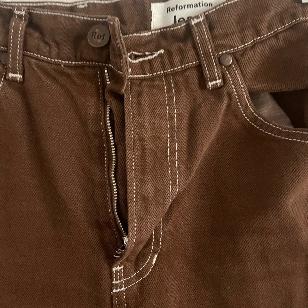 Reformation brown Jeans - Picture 3 of 5
